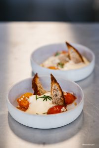 Dessert d'été au Restaurant Solaire Le Présage à Marseille